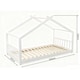 image 5 of Jinsen Single Cottage Bed - Wood - L200 x W95 x H129 cm - White