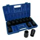 image 4 of 1" Drive Anvil Air Impact Wrench Gun 2200Nm 12 Sockets 24 - 41mm + Extensions
