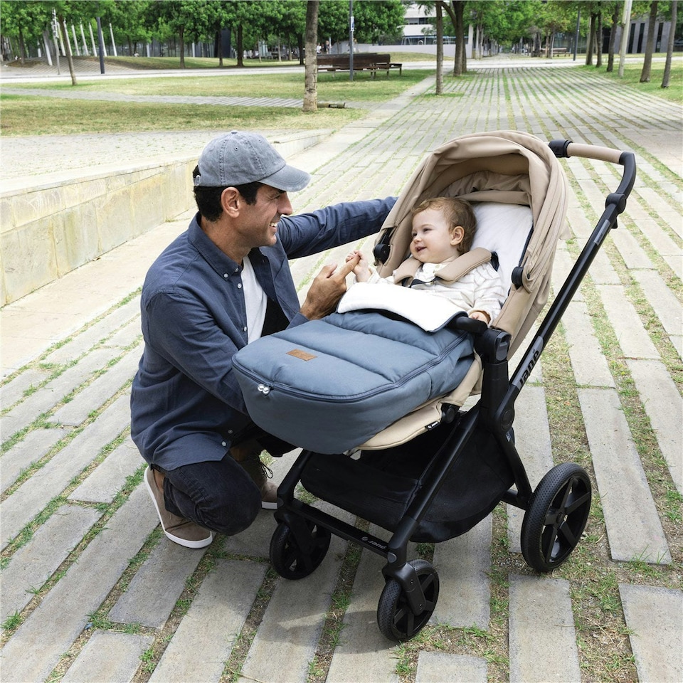 image 1 of Jane Dart Pushchair Footmuff Black | Coal