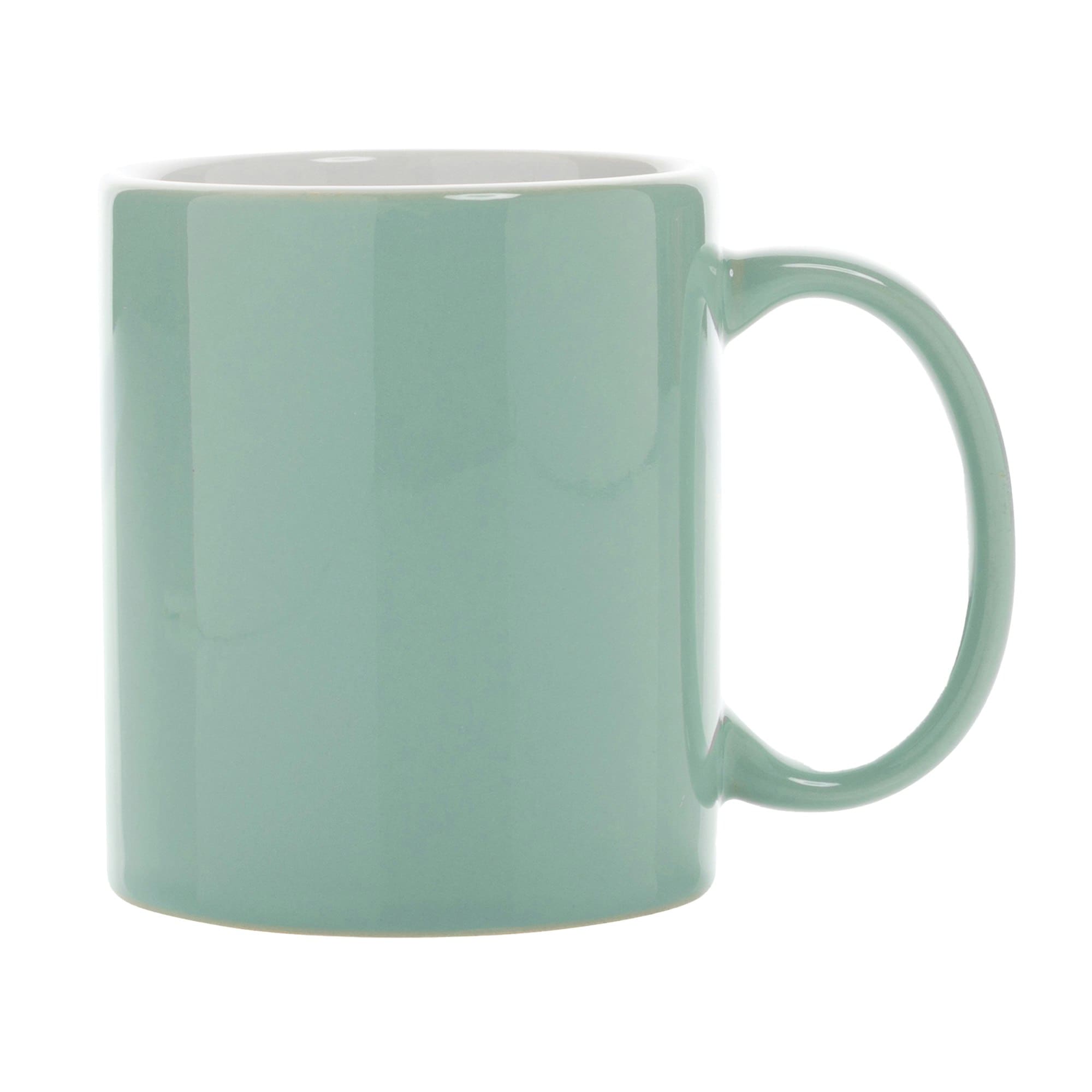 XD Collection Classic Inner Two Tone Ceramic 350ml Mug - Green - One Size