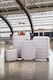 image 3 of Living and Home 4 Wheels Lockable Travel Suitcase Set of 4 - 28+24+20+14 Inch with White Brown | White | 4