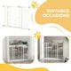 image 9 of Pressure Fit Safety Gate w/ Auto Closing Door, Double Locking, 74-100cm Openings
