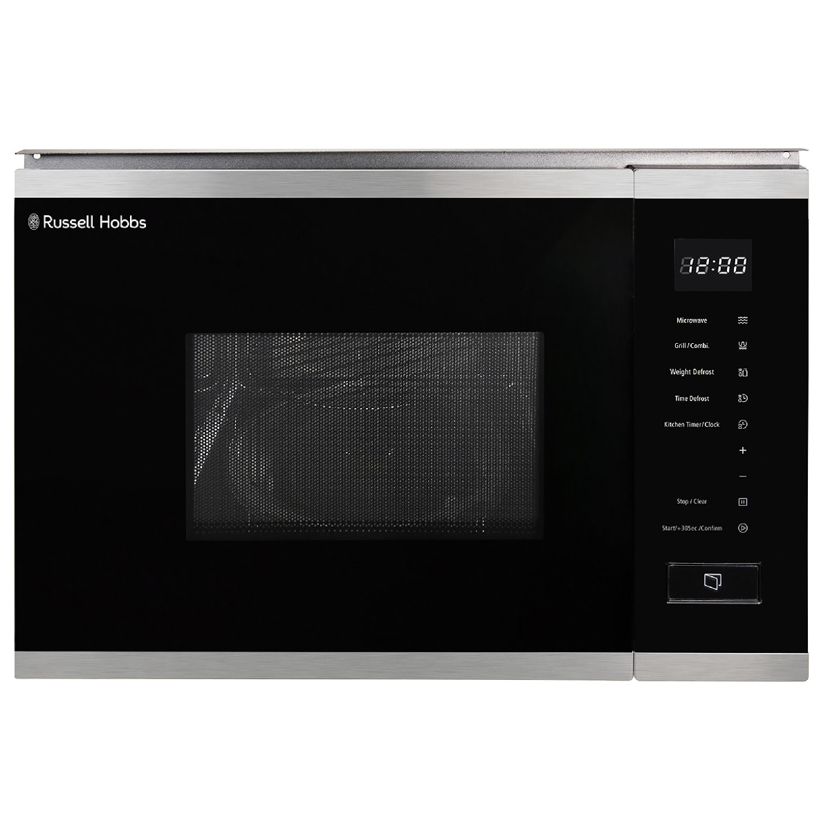 Russell Hobbs RHBM2002SS Integrated Microwave 20L 800W Stainless Steel Defrost Function