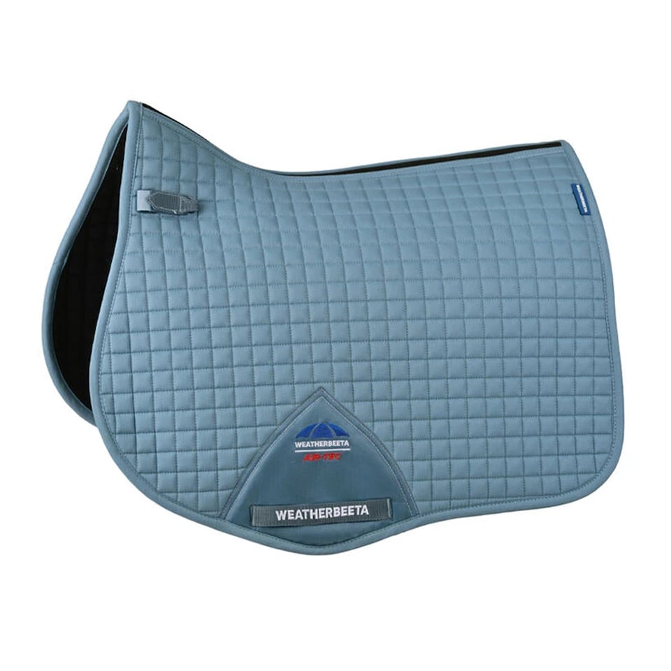image 1 of Weatherbeeta Air-Tec All Purpose Horse Saddlepad | Blue | Washed Denim | 24.5in x 25in | 1