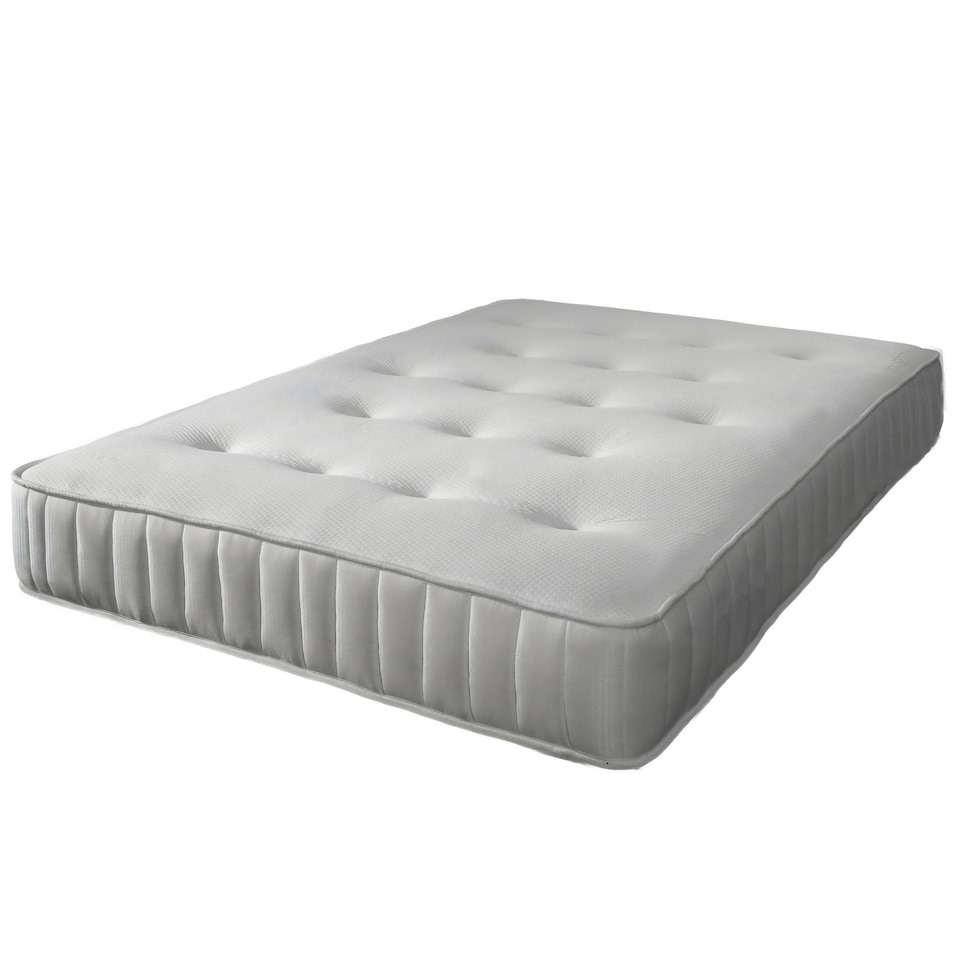 image 1 of Hybrid Memory Foam & Spring Support Mattress - Responsive Body Support | White | Double