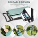 image 5 of Outsunny Garden Kneeler Foldable Seat Bench EVA Foam Pad with Tool Bag Pouch