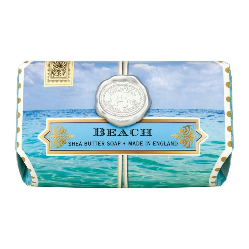 Michel Design Works Large Shea Butter Soap Bar Beach 246g