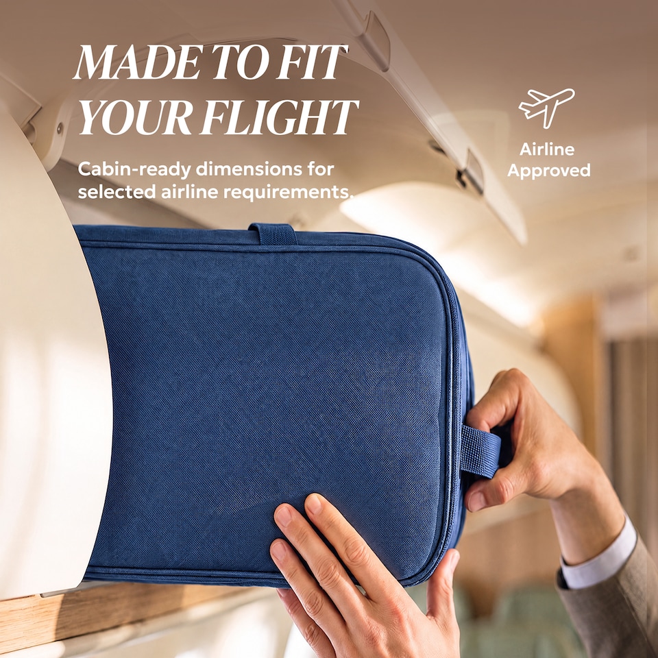 image 1 of Lugg Mars Soft Cabin Bag with Wheels 56x45x25cm for EasyJet Overhead Locker