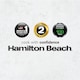 image 9 of Hamilton Beach Miami Kettle & Toaster Set Charcoal Grey