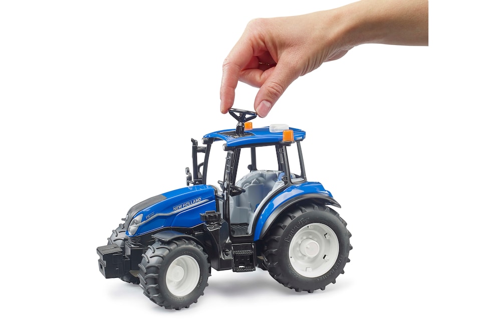 image 1 of Bruder New Holland T5.120 Detailed Vehicle & Playset Model