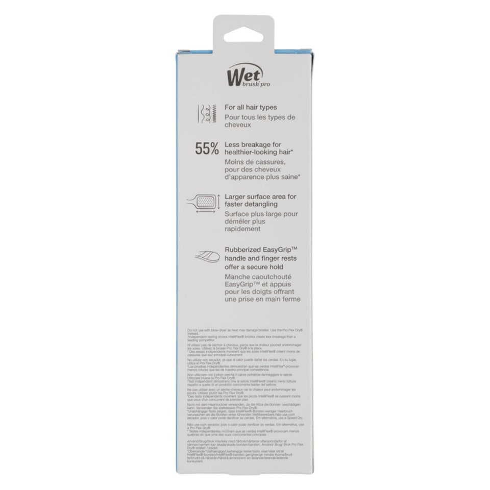 Encrypted Pink Wet Brush Pro Paddle Detangler Hairbrush, Frost Pink - Tesco Groceries