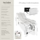image 6 of Massage Table Phuket - 3 zones, 70 cm wide, aluminium frame, carry bag and masks | White | white | 1