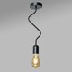 image 3 of ValueLights Industrial Matt Black Ceiling Light Fitting | Black
