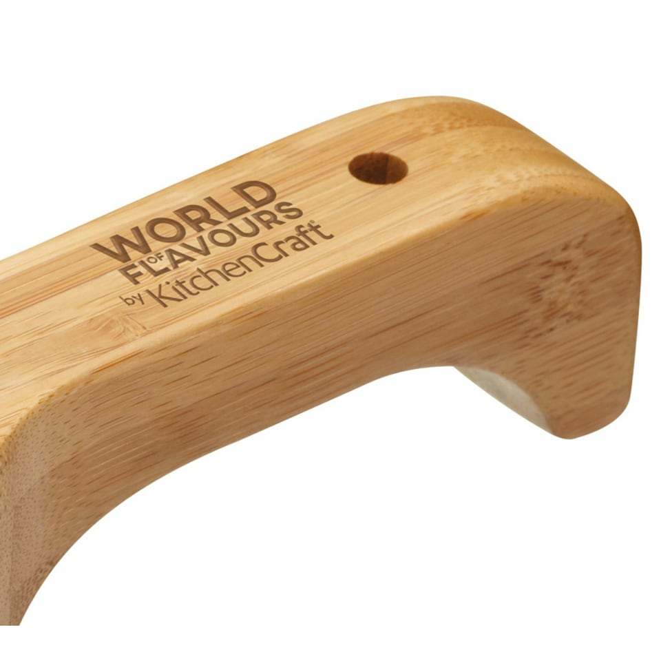 image 1 of KitchenCraft Grater Wood Bamboo Italian