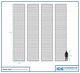 image 5 of Harbour Housewares 30gsm Plant Fleece Frost Protection Set - Horticultural Winter Wrap Cover Protector | White | White | 4M x 40M (4 Rolls)
