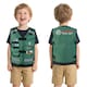 image 6 of Construction Role Play Costume Realistic Builder Vest Costume Set
