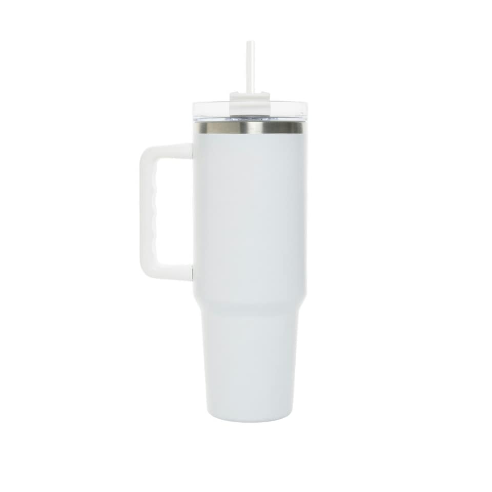 image 1 of XD Collection Peakflow Recycled Stainless Steel 1200ml Tumbler - White - One Size