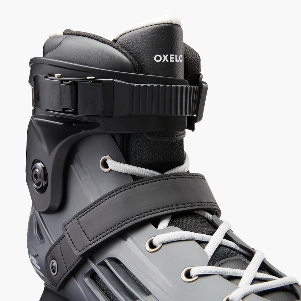 image 1 of Decathlon Adult Inline Skates MF140 Hard Shell - Grey