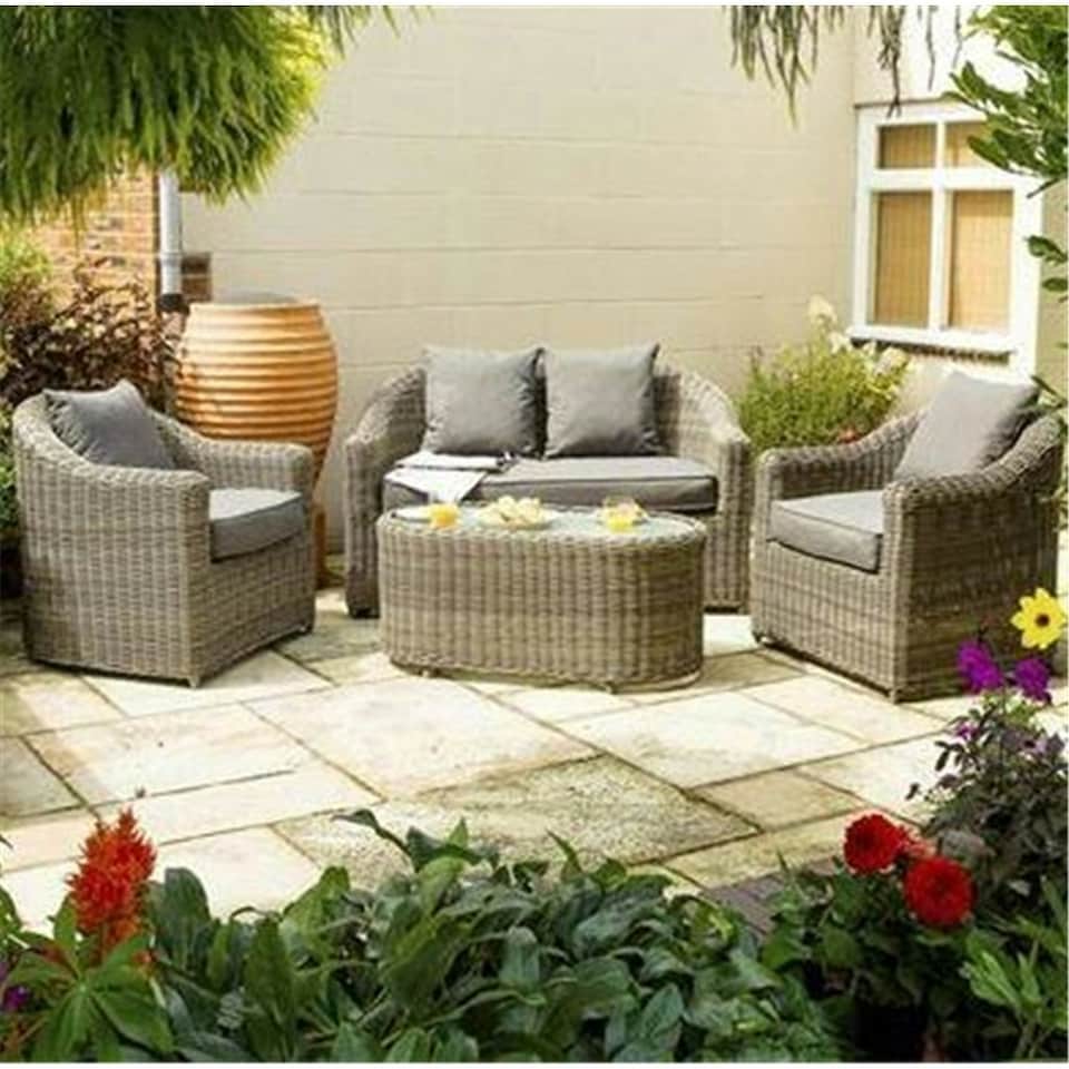 image 1 of 4 Seater Deluxe Bunbury Sofa Garden Set (3ft x 2.5ft)