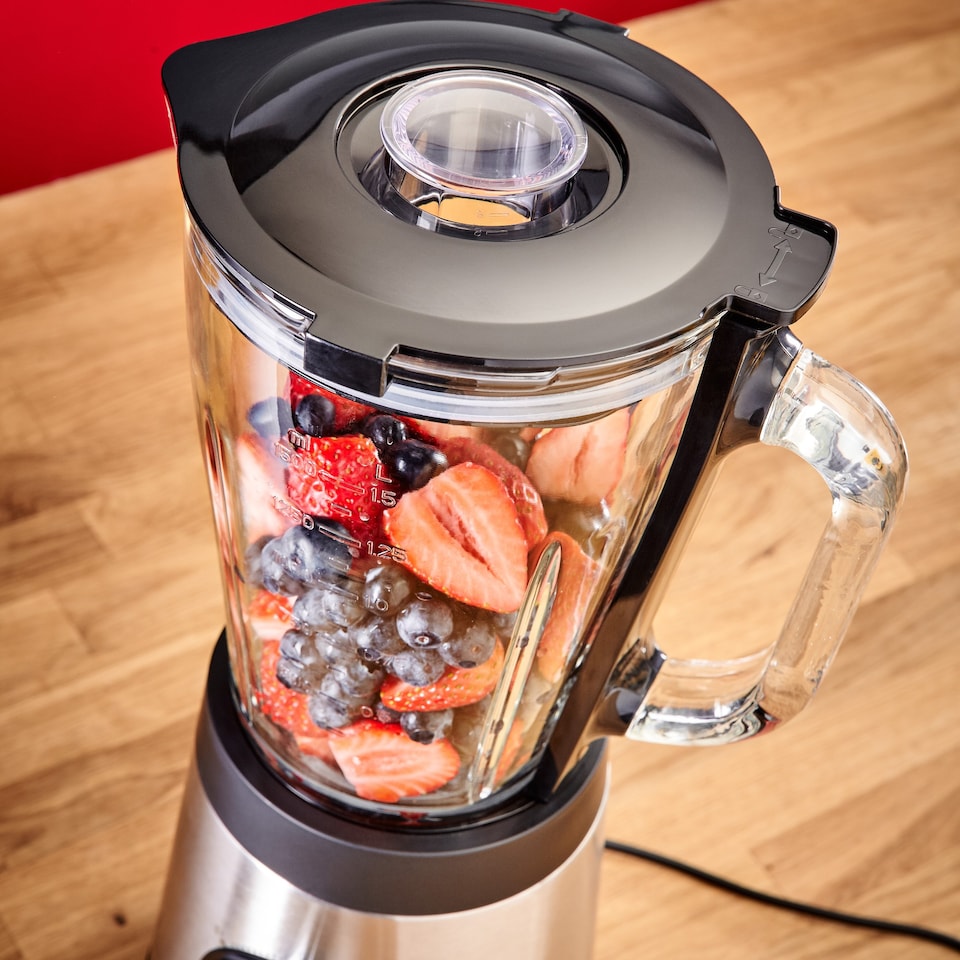 image 1 of Judge 1.5L Glass Jug Blender for Smoothies & Ice Crushing