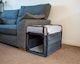 image 3 of Henry Wag Folding Fabric Travel Crate, Perfect For Home, Outdoor Use, Or Travel, Size X-Large | Grey | Grey | X-Large | 1