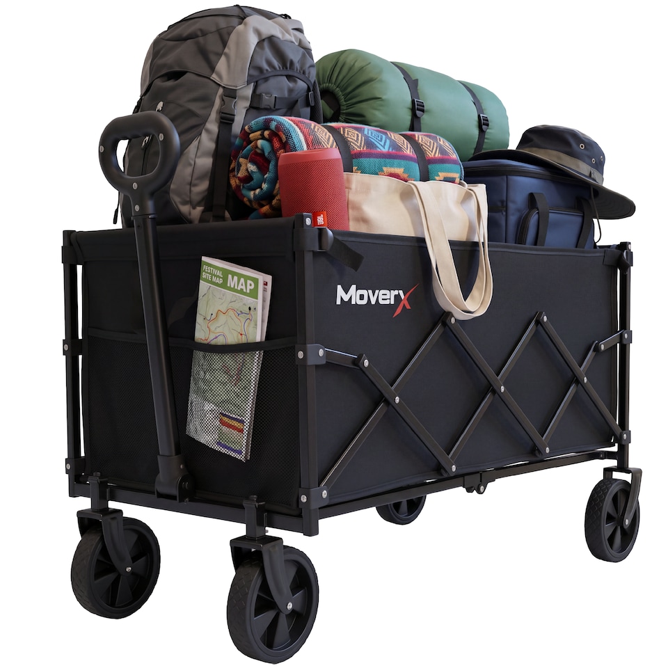 image 1 of MoverX 150L/150kg Folding Camping Trolley / Festival Wagon