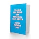 image 2 of Thanks Personal Taxi Driver Fun Funny Fathers Day Dad Card