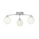 image 1 of Navarro 3 Light Chrome Semi Flush Ceiling Light