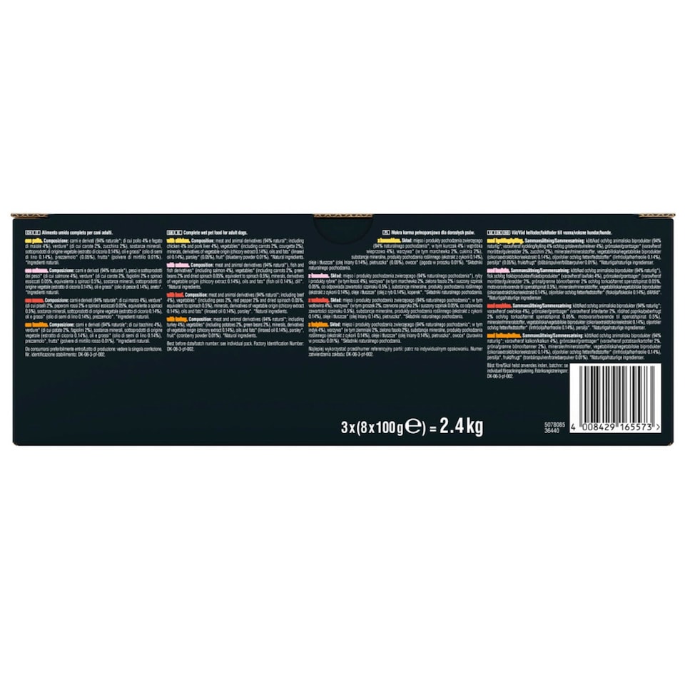 image 1 of 48 x 100g Cesar Natural Goodness Grain Free Adult Dog Food Trays Mixed Gravy