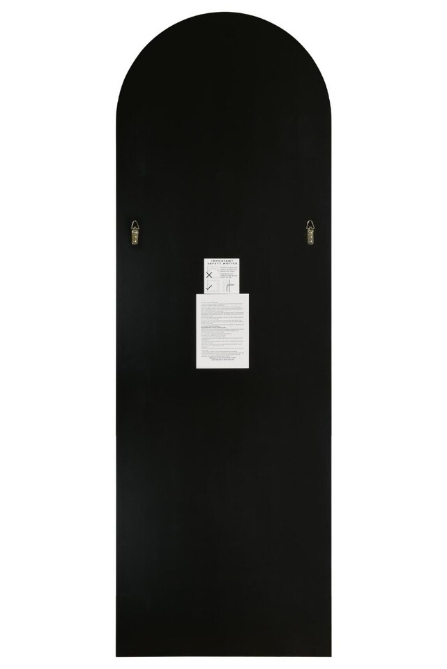 image 1 of The Arcus - Frameless Arched Leaner/Wall Mirror 70" X 24" (180CM X 60CM) | Multi