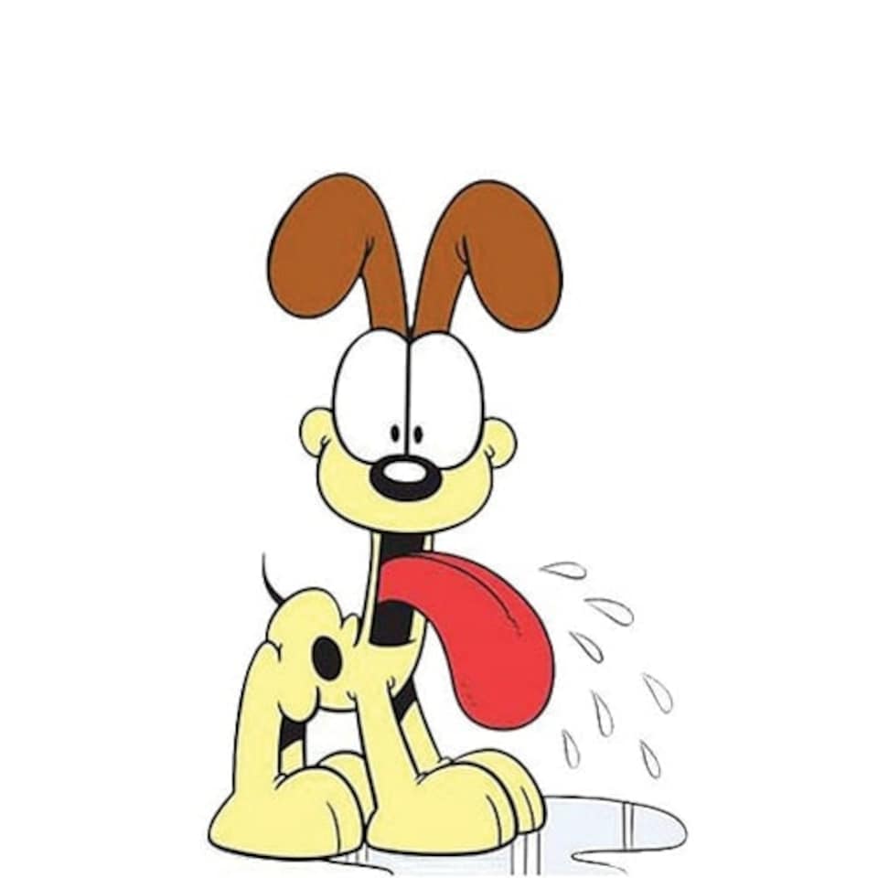 Garfield Odie Lifesize Cardboard Cutout - 104cm