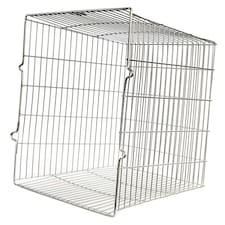 SPARES2GO Universal Rectangular Terminal Flue Guard Non-Condensing Oil Boiler (11" x 11" x 10.5")