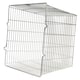 image 1 of SPARES2GO Universal Rectangular Terminal Flue Guard Non-Condensing Oil Boiler (11" x 11" x 10.5")