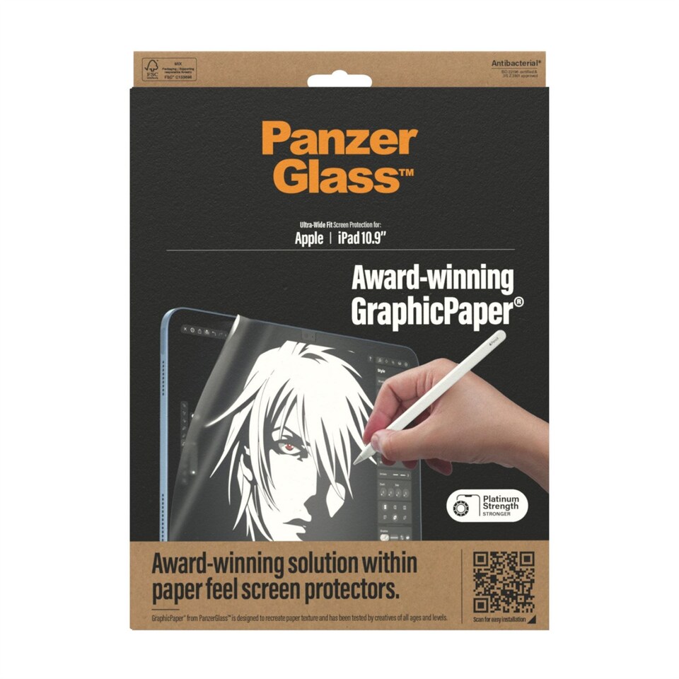 image 1 of Panzer Glass Ultra Wide Fit Screen Protection for ipad 10.9 2022 - 2800