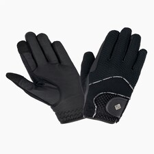 LeMieux 3D Mesh Riding Gloves Black | Medium
