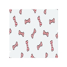 Dog Bone Dining Splash Back | White