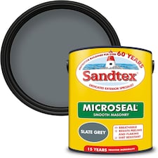 Sandtex Smooth Masonry Paint - Slate Grey - 5L