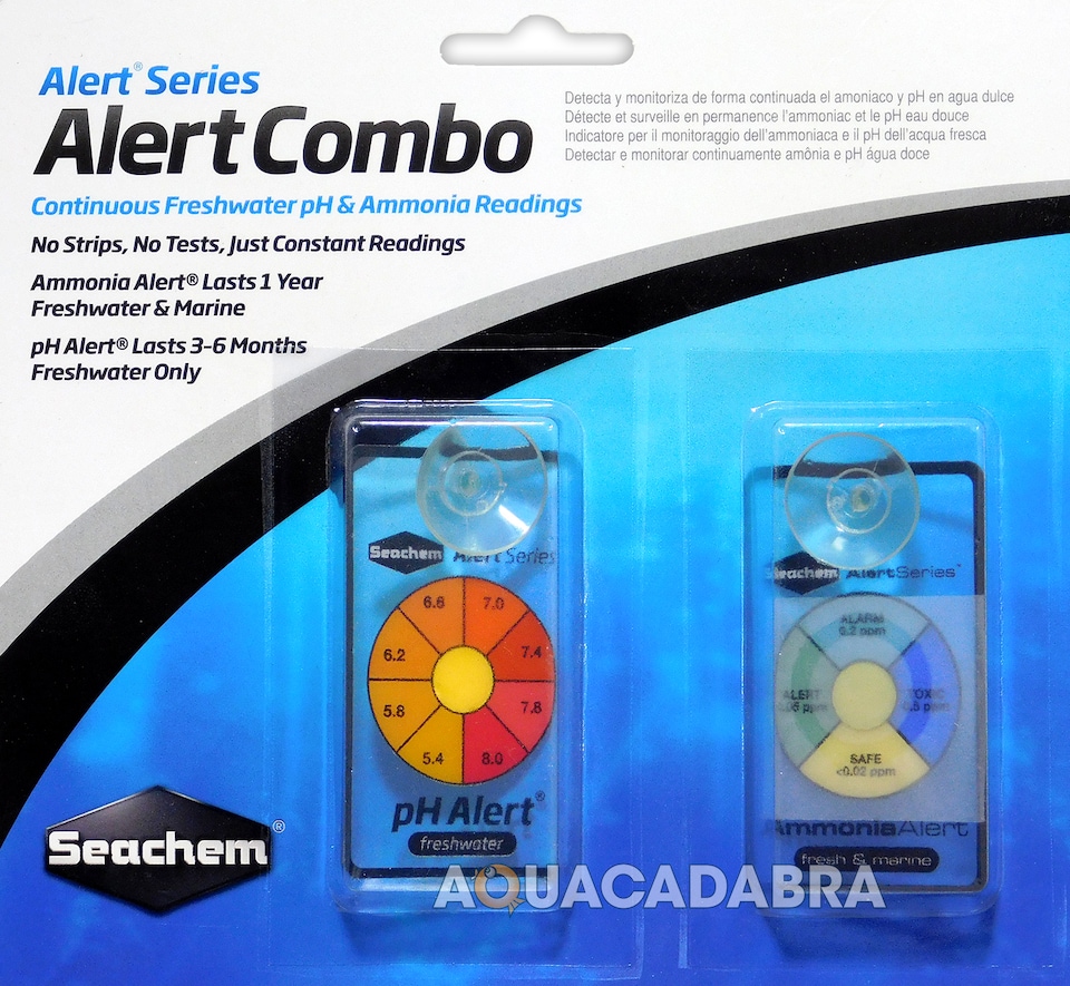 image 1 of Seachem Alert Combo - Ultimate Test Kit for Aquatic Water Quality | Clear