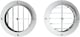 image 5 of Prem-I-Air High Performance Twin Duct 9000 BTU Per Hour Wall Mounted Air Conditioner with Heat Pump White/Silver