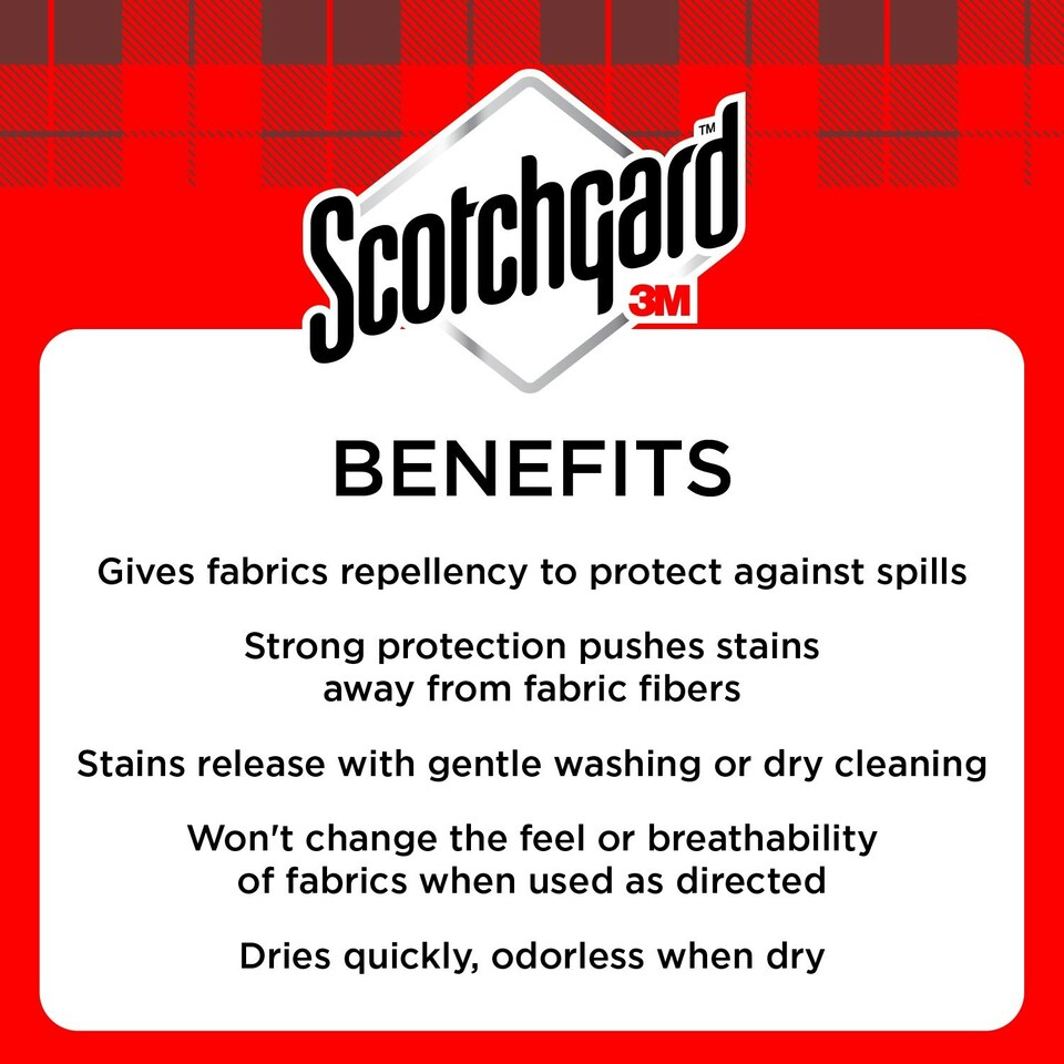 image 1 of 3 x Scotchgard Fabric Clothing Water Shield Repellent Waterproof Spray 400ml