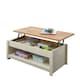 image 2 of Lisbon Lift Up Coffee Table Cream