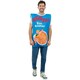 image 2 of Kelloggs Unisex Adult Rice Krispies Cereal Box Costume Tabard - Blue/White/Red - One Size One Size