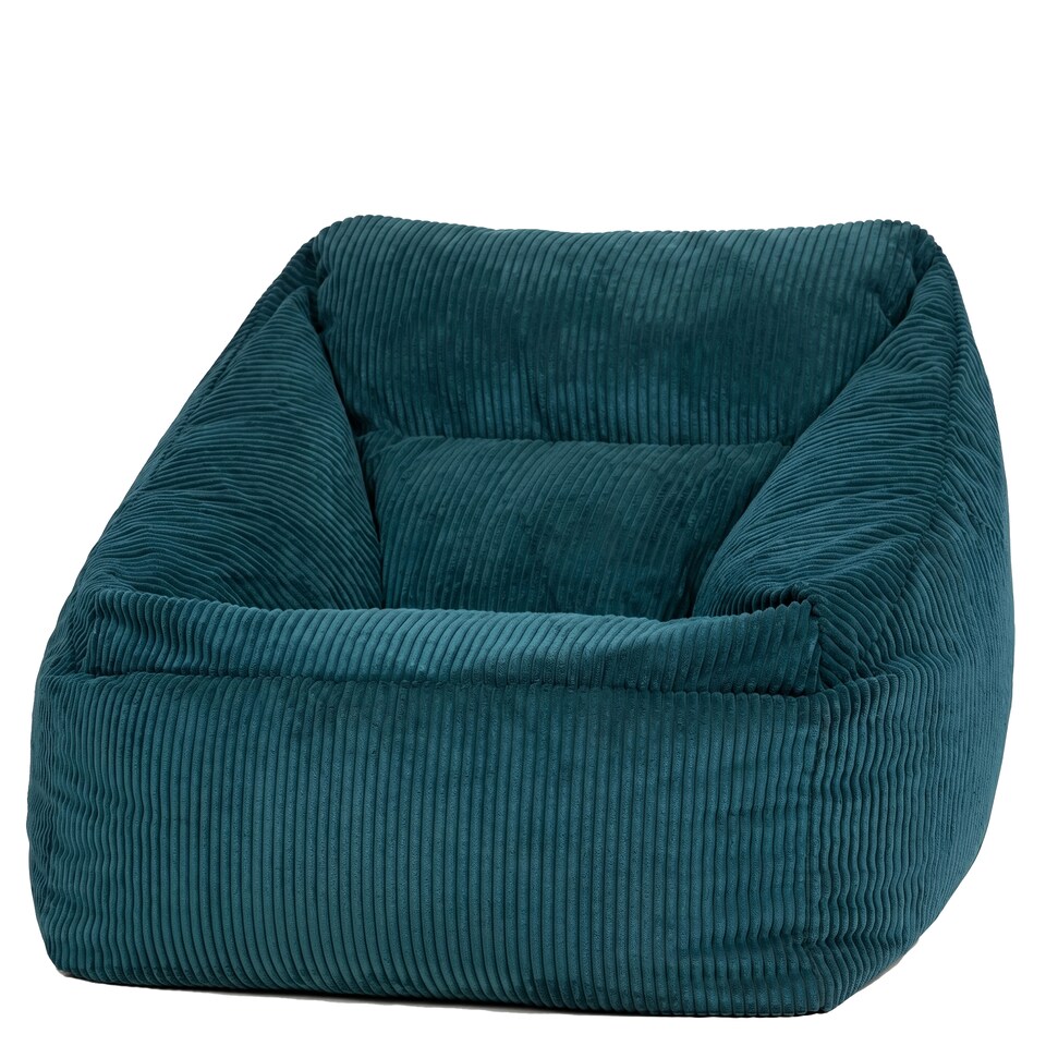 image 1 of Natalia Large Beanbag Corduroy Teal | Green | Teal | XL | 1