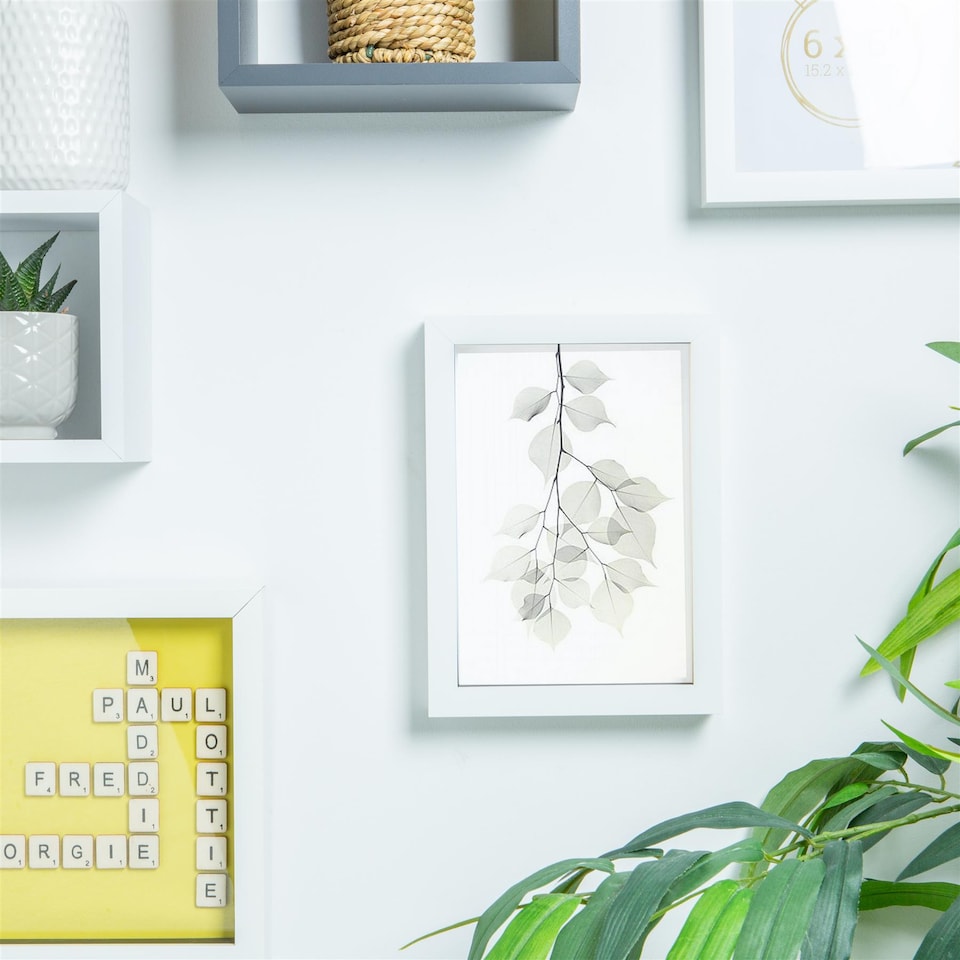 image 1 of Nicola Spring Photo Frame - A5 (6" x 8") - White