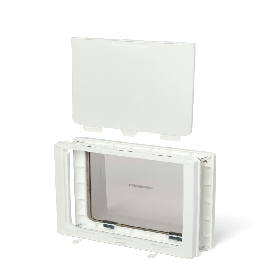 image 1 of Dog Mate Large Dog Door – White (216W)