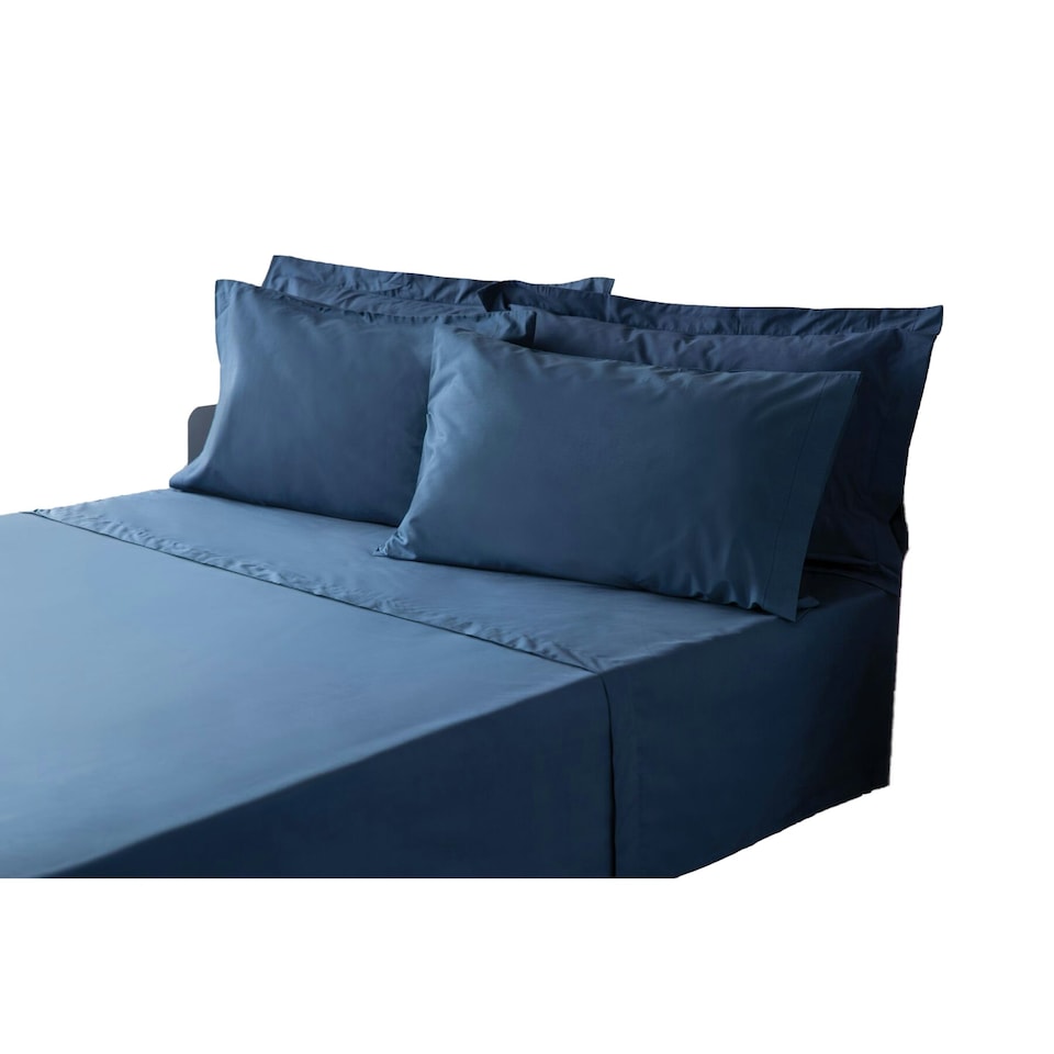 Belledorm Polycotton Extra Deep Fitted Sheet - Navy - King