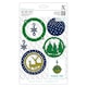 image 2 of Xcut Dies (7pcs) - Winter Woodland Bauble, Silver, A5