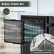 image 3 of COSTWAY 25L/D Dehumidifier with 4 Modes & 3-Color Indicator Black