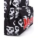 image 4 of Misfits Skull Logo Backpack - Black/White/Red - One Size