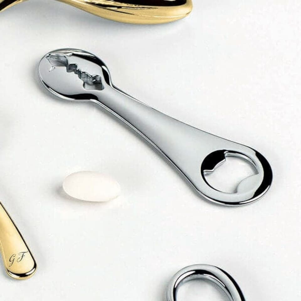 image 1 of Bugatti Kiss Bottle Opener Chrome